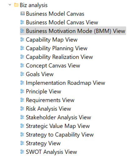 BA ArchiMate Views